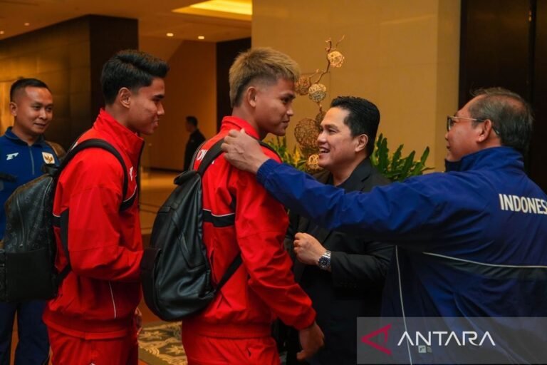 Ketibaan Tim Nasional Indonesia di Sydney