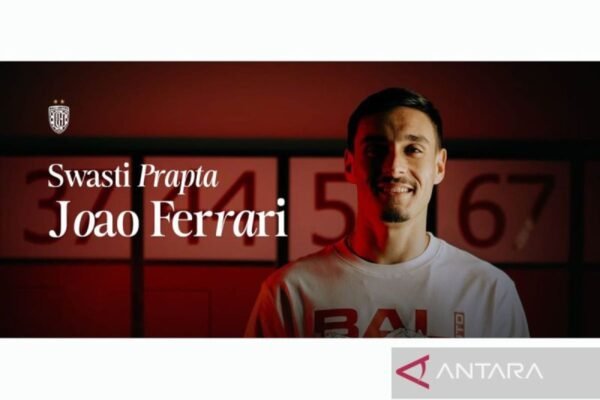 Bali United Perkenalkan Joao Ferrari sebagai Rekrutan Asing Pertama